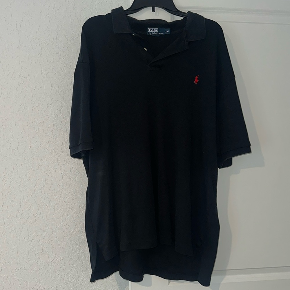 MENS XXL BLACK POLO BY RALPH LAUREN POLO